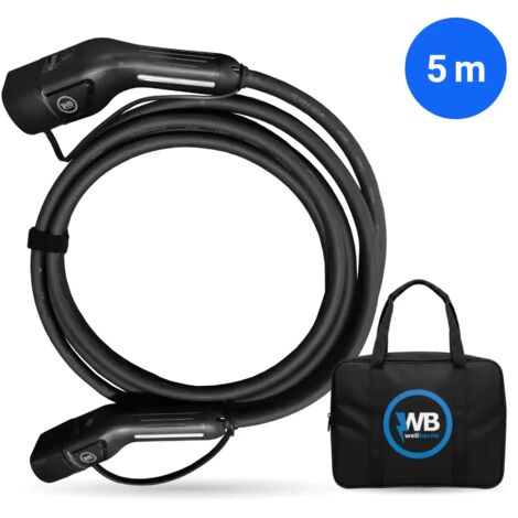 WELLBORNE - Câble de charge AC triphasé 32A, 5 mètres