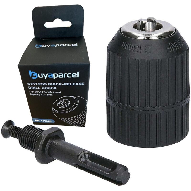 BAP 13mm Keyless Drill Chuck Plus SDS Adaptor Fits Bosch Dewalt Makita 1/2
