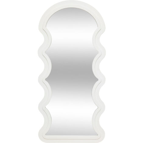 Wellenspiegel Emily weiß 114x54cm - Atmosphera créateur d'intérieur