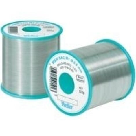 Weller Bobina Stagno senza piombo WSW SC M1 Sn0,7Cu 500 g 0.5 mm T0051387699