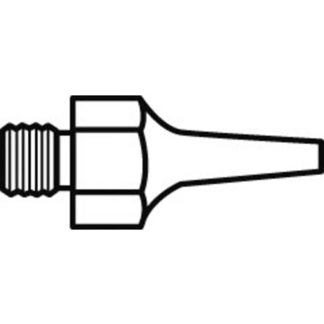 Weller DS 116 Buse d'aspiration Taille de la panne 1.2 mm Longueur de la panne 24.5 mm Contenu 1 pc(s) C29092