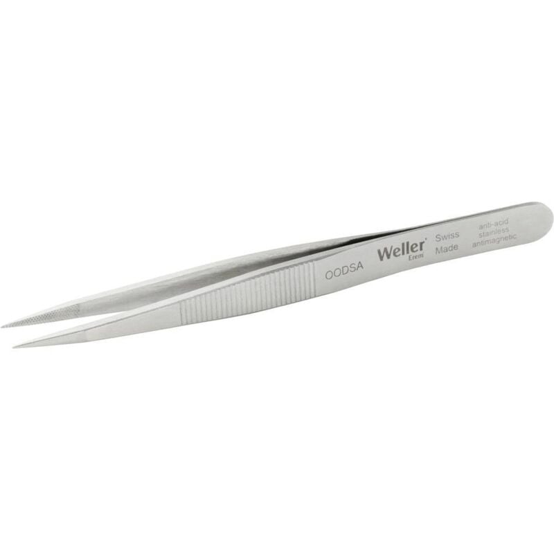 Weller Erem ® - oodsa Pince brucelle de précision pointue, fine 120.00 mm