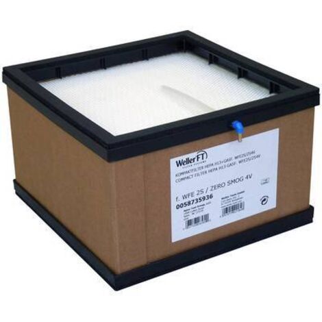 Weller Kompaktfilter für Zero Smog 4V, WFE 2S Filtre compact (L x l x H) 270 x 400 x 270 mm 1 pièce 1 pc(s) Q448852