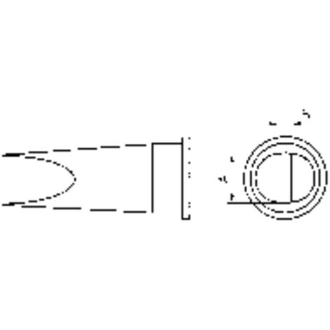 Weller LHT-E Lötspitze Flachform Spitzen-Größe 6.7 mm  Inhalt 1 St.