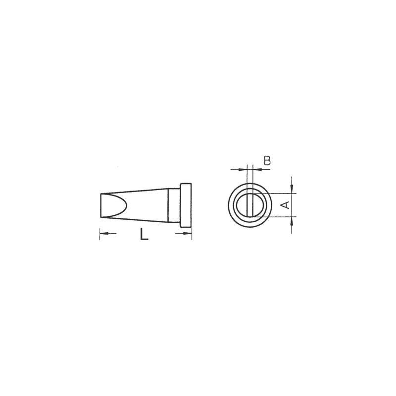 Weller - panne de fer à souder lt-b T0054440599