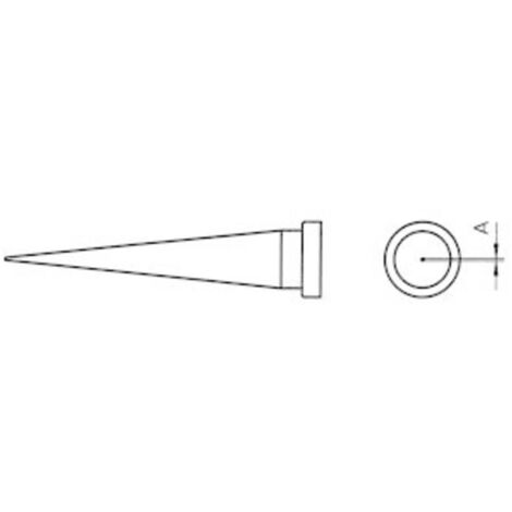 Weller LT-S punta per saldatura argento 0,4 mm