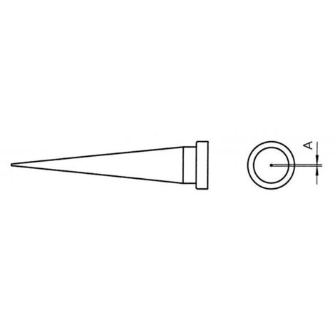 Weller LT T Punta di saldatura Conica Lunghezza punte 13 mm Contenuto 1 pz.