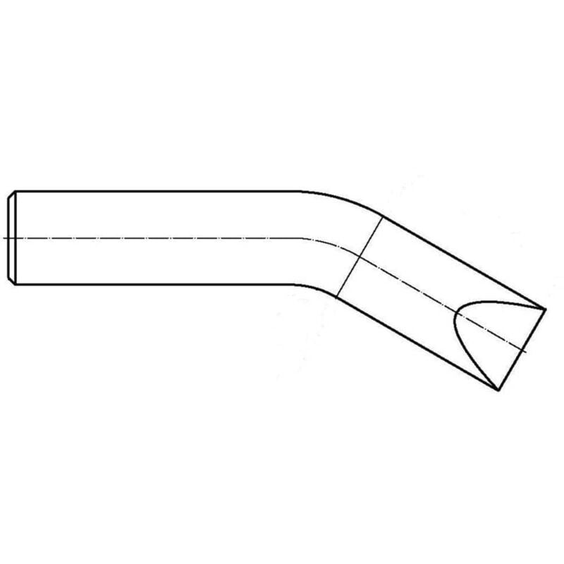 Weller - Panne de fer à souder forme de burin Contenu 1 pc(s)