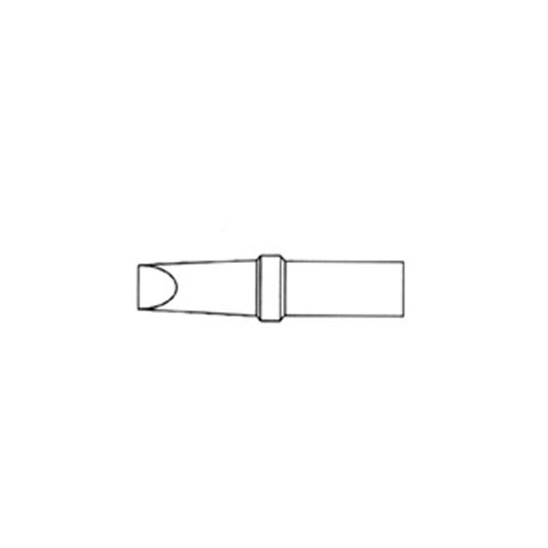 

Weller We-Etb Et B Soldering Tip Chisel 2.4 Mm Width 2.4 Mm Thickness 0.8 Mm