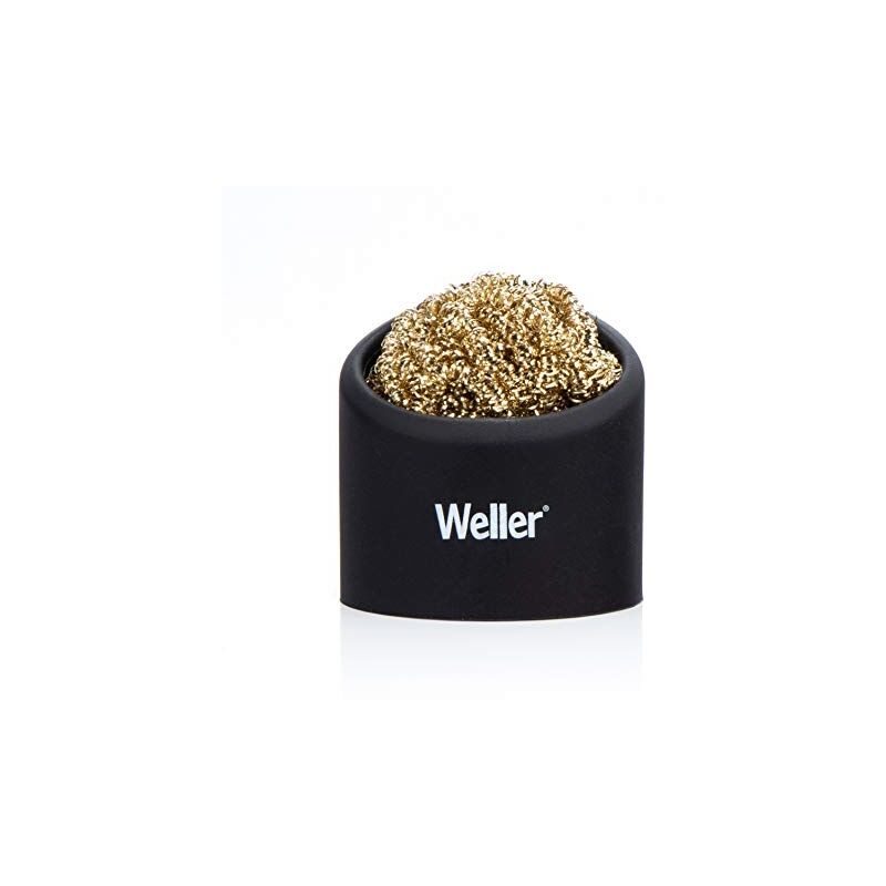 

Weller Wlaccbsh-02 Wlaccbsh-02-Esponja De Limpieza Para Puntas De Soldadura Con Bandeja De Silicona Para Mayor Seguridad Y Estab