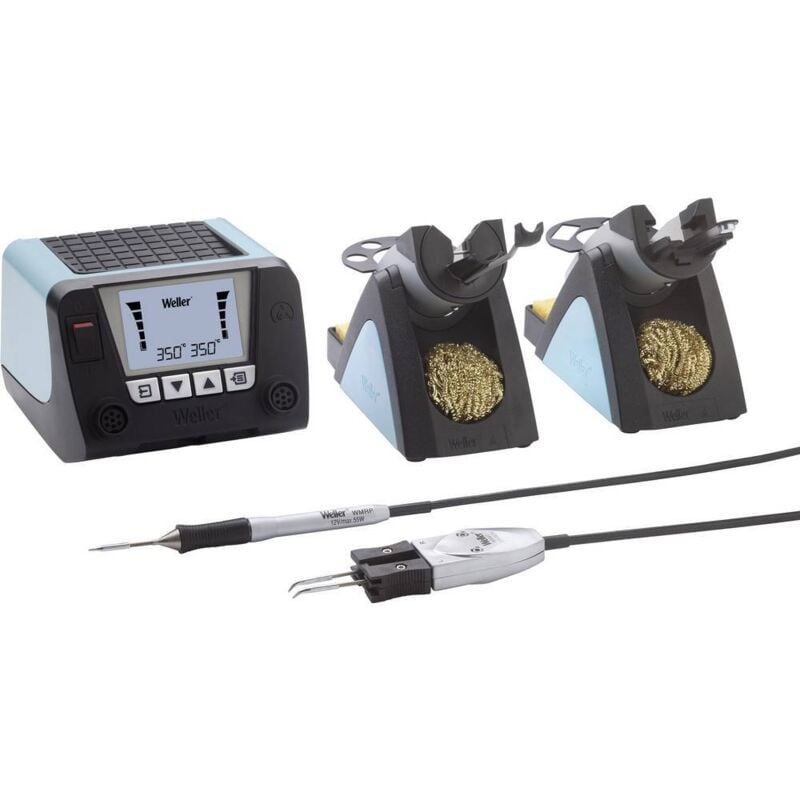 Weller WT2020M z WMRP i WMRT Stazione di saldatura e dissaldatura digitale 150 W 100 - 450 °C incl. pinzetta, incl. Pun