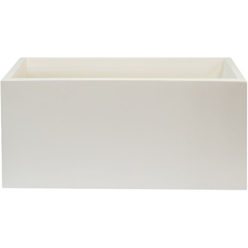 Jardinière rodr-i 120x45cm en blanc - Wellhome