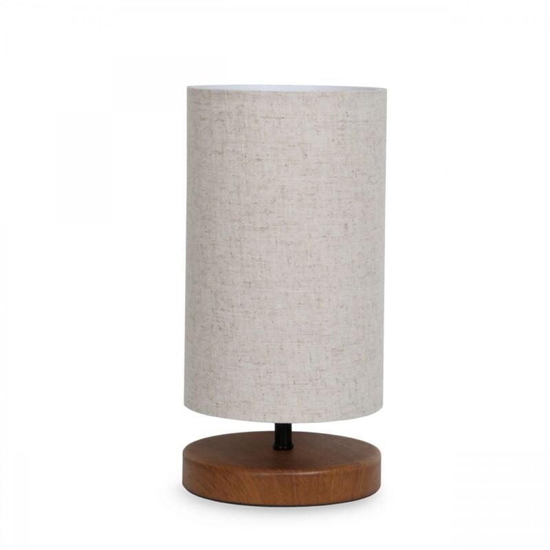 Wellhome - Lampe de table como 31 cm Creme