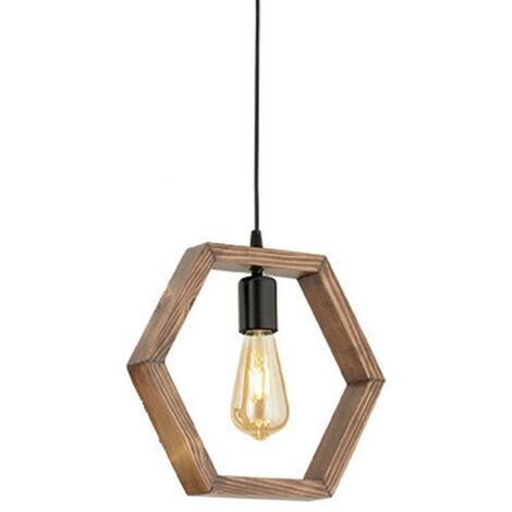 WellHome Lámpara de techo - Marrón
Negro, 25x70