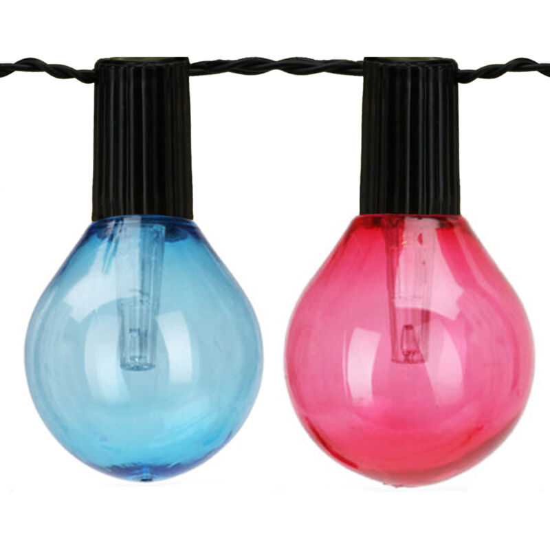 Well Home Lot de 20 lampes solaires de fête blanc chaud avec panneau led multicolore - Panneau solaire et batterie rechargeable inclus