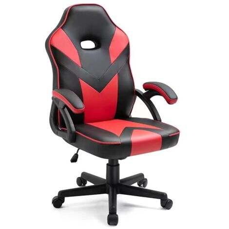 WELLHOME Silla Gaming universal de oficina - Roja