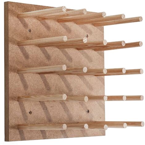 WellHome WELL HOME - Botellero para pared con capacidad para 20 botellas