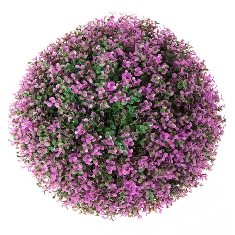 

Bola boj artificial Lavanda de exterior grande lila de plástico de Ø 30 cm