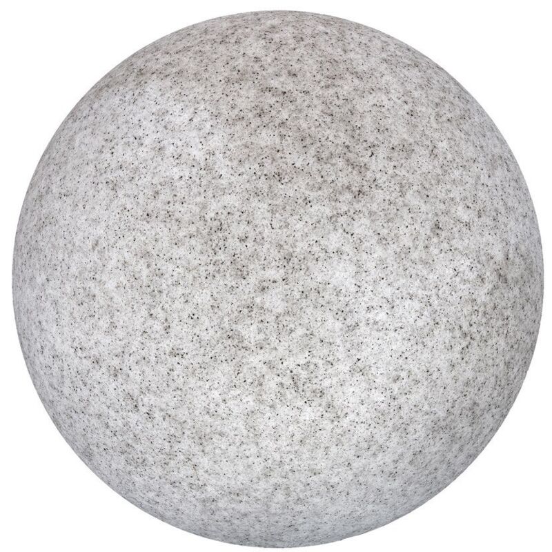 

Lámpara exterior de granito nórdica gris de 30x30x30 cm