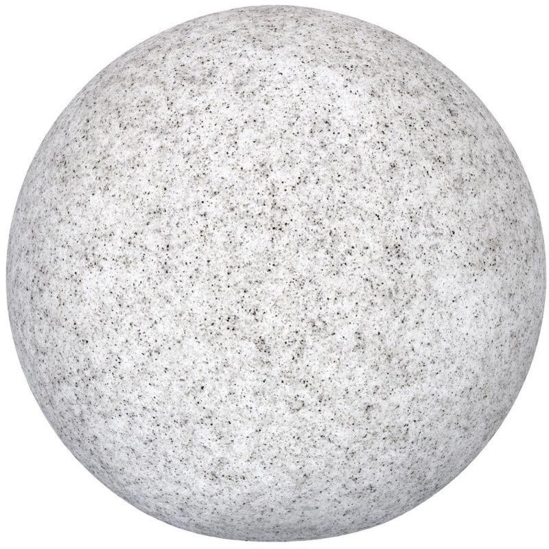 

Lámpara exterior Sphere de granito nórdica gris de Ø 40x40 cm