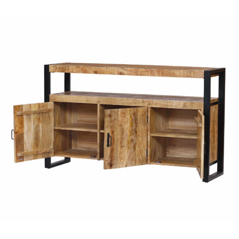 WELLINGTON - mobile in legno di mango con 3 ante
