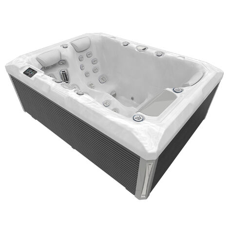 Wellis Teide Life Deluxe Whirlpool Außenwhirlpool 160x215x86,5cm für 3 Personen inkl. Thermocover