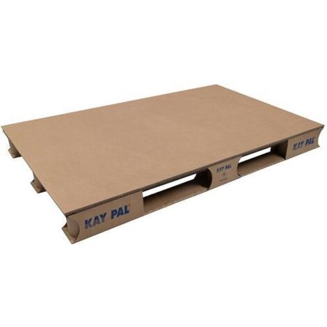 Wellpapp-Palette Maße 1200x800mm 2 Einfahröffnung TRANSPAK