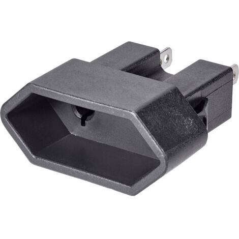 Weltron  Eurokupplung Kunststoff  250 V Schwarz