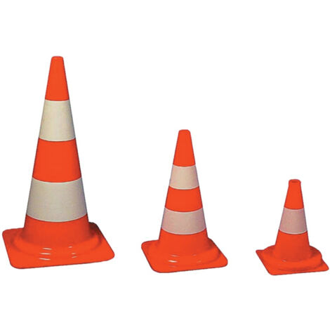 WEMAS Verkehrsleitkegel PVC orange 500 mm