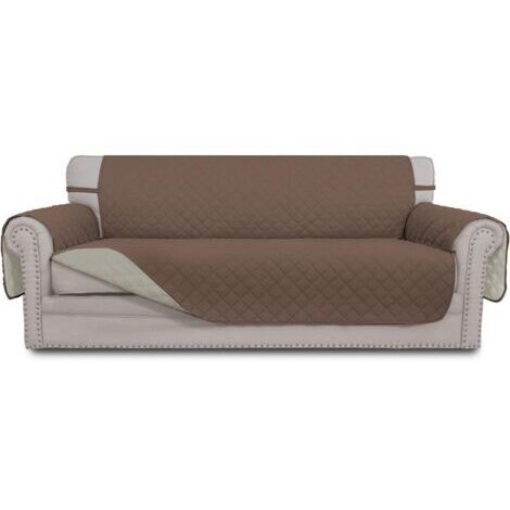 Wendbarer Sofabezug – geeignet für Haushalte mit Haustieren – 1 Stück / Kaffeebraun / 167 x 190 cm