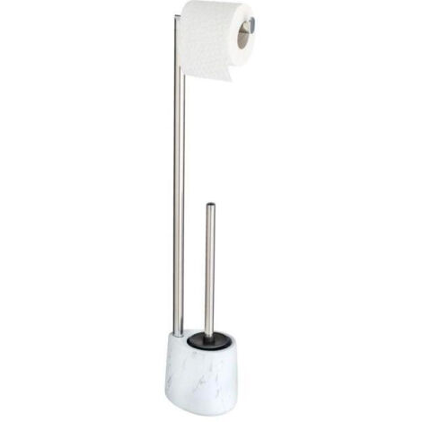 Wenko 23745100 Combinato WC Adrada, Ceramica, 13 x 72 x 9,5 cm, Bianco