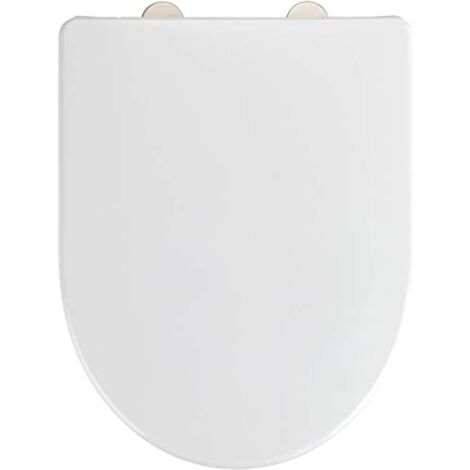 Wenko 24339100 Sedile per WC, Bianco