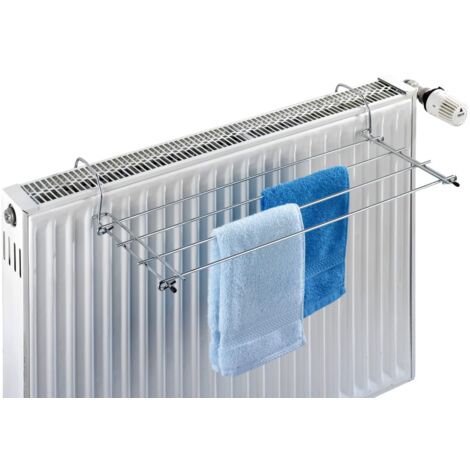 Wenko 3780010100 Tendedero de radiador Blanco, 58 x 16 x 15 cm