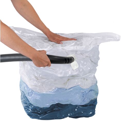WENKO 3792766100 sacchi sottovuoto L, trasparenti, 70 x 100 x 35 cm