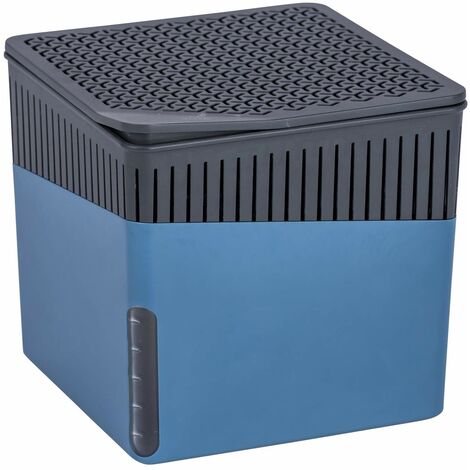 Wenko 50233100 Deumidificatore Cube 500 G Deumidificatore capacità 0.8 L, Blu