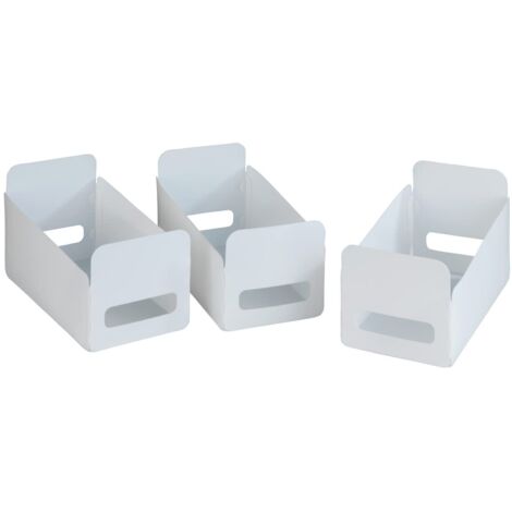 Wenko 54025100 - Cassetti portaoggetti, 15 x 18 x 40 cm, colore: Bianco