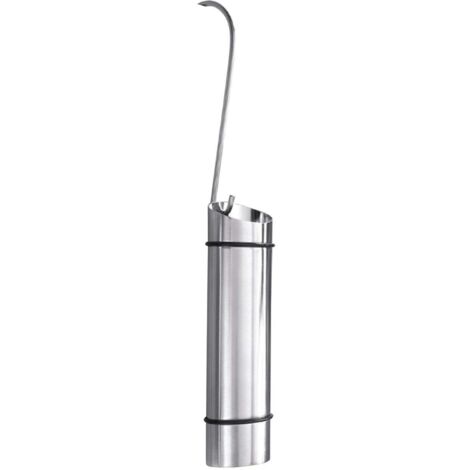 Wenko 5429030100 Umidificatore dell'Aria in Acciaio da Appendere, 4 x 20 x 6 cm, Opaco