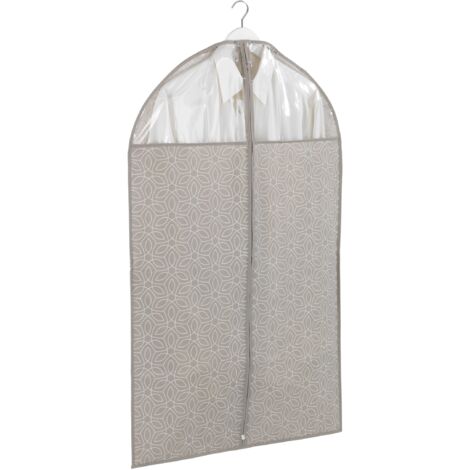 Wenko 64512100 Balance - Custodia protettiva per abiti, 60 x 100 cm, colore: tortora