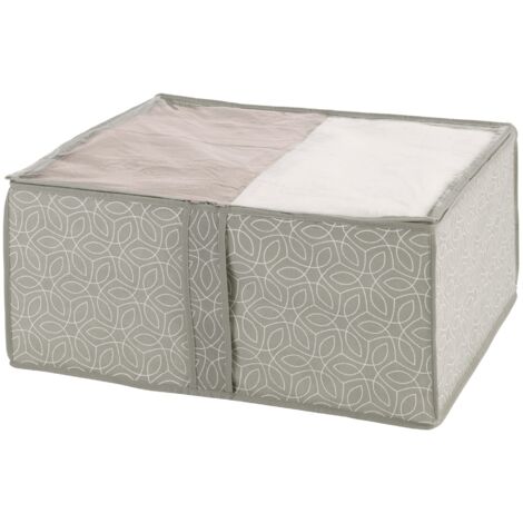 Wenko 64521100 Balance M - Contenitore morbido con finestra, 55 x 20 x 40 cm, colore: tortora