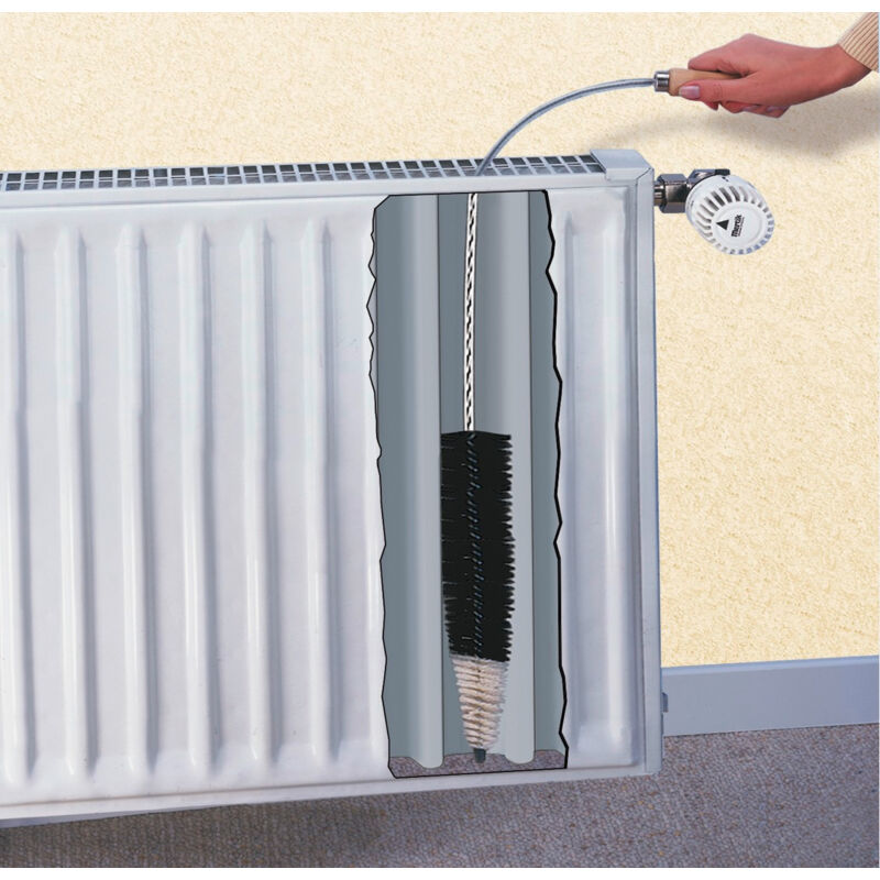 Brosse radiateur plat - Wenko