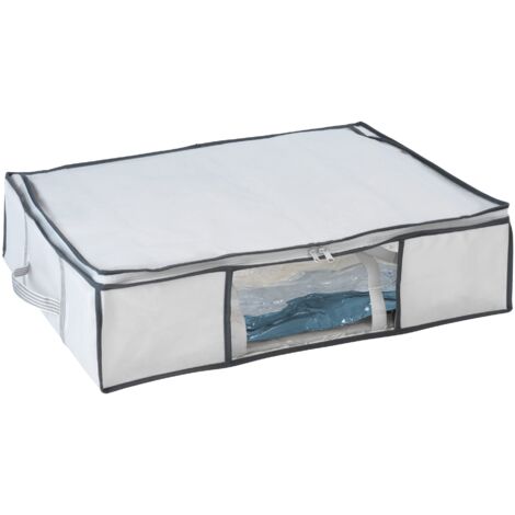Wenko 7450021100 Sistema riponimento Vacuum Soft Box M, Polipropilenica, 65 x 15.5 x 50 cm, Bianco