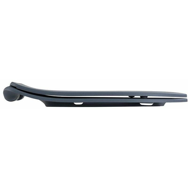 Wenko - Abattant wc Sedilo en duroplast, couleur gris mat