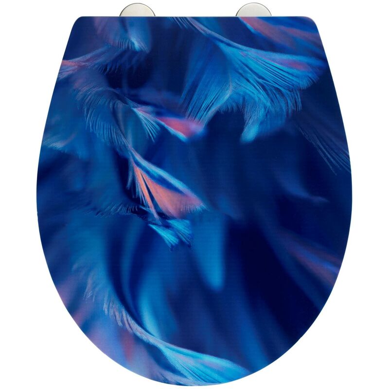 Wenko - Siège de toilette softness avec fonction Easy Close, Duroplast