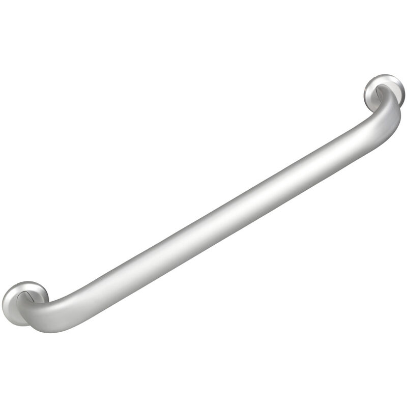 Wenko Barre d'appui douche et wc Secura Premium, poignée de sécurité salle de bain, Aluminium, 67,5x7x12 cm, Mat