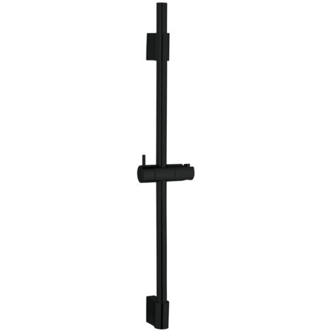 WENKO Barre de douche Classic Noir
