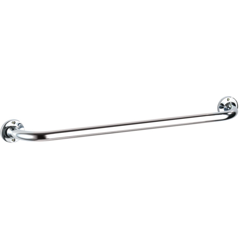 Porte-serviettes WENKO 60 cm inox brillant modèle Basic barre porte-serviettes salle de bain porte-serviettes mural accessoires salle de bain inox