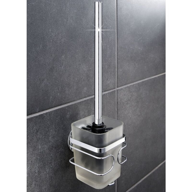 Wenko - Ensemble wc TurboFIX acier inox