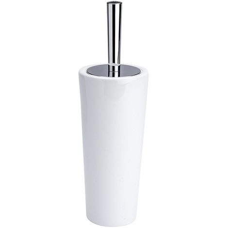 black ceramic toilet brush holder