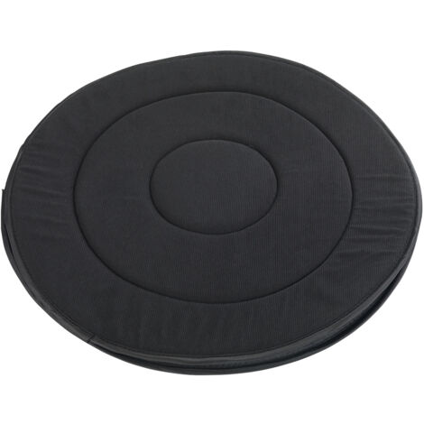 Wenko – Coussin rotatif pour voiture 360° – Confort optimal pour entrer et sortir – Diamètre 39 cm – Revêtement lavable et rembourré
