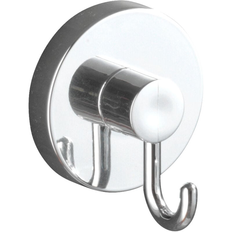 WENKO Crochet Porte Serviette, Crochet Porte Torchon mural, fixation sans perçage Vacuum Loc, à fixer dans la cuisine, ou la salle de bain, design